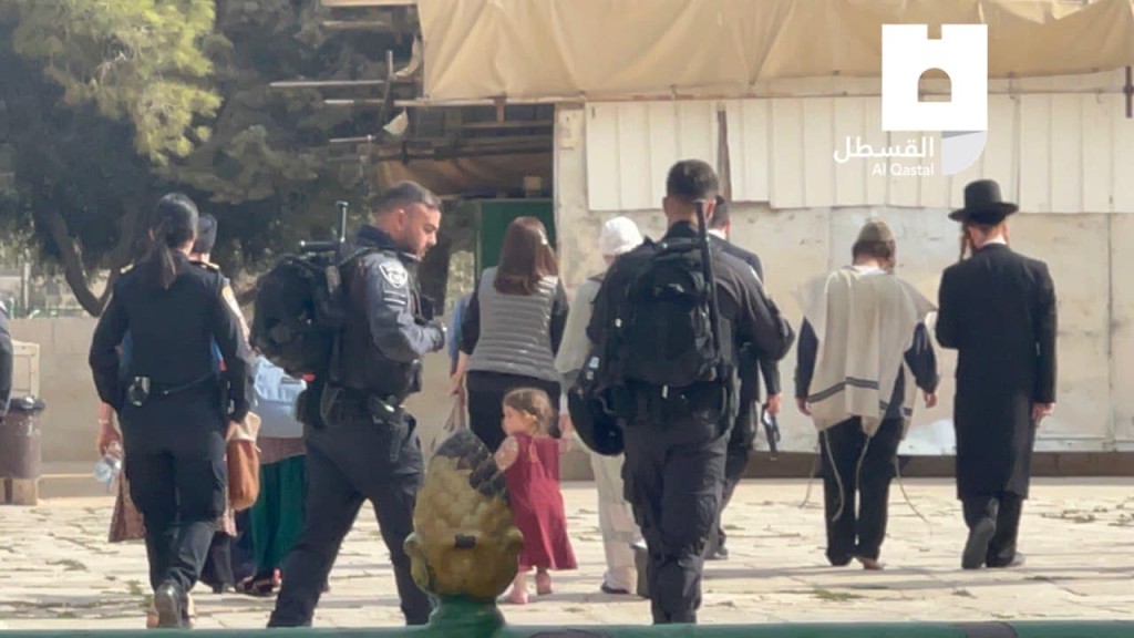 شرطة الاحتلال سمحت لـ 168مستوطنًا باقتحام المسجد الأقصى اليوم