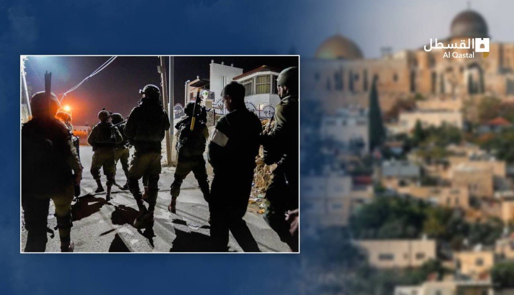 قوات الاحتلال تعتقل عدة شبان في مناطق مختلفة من القدس