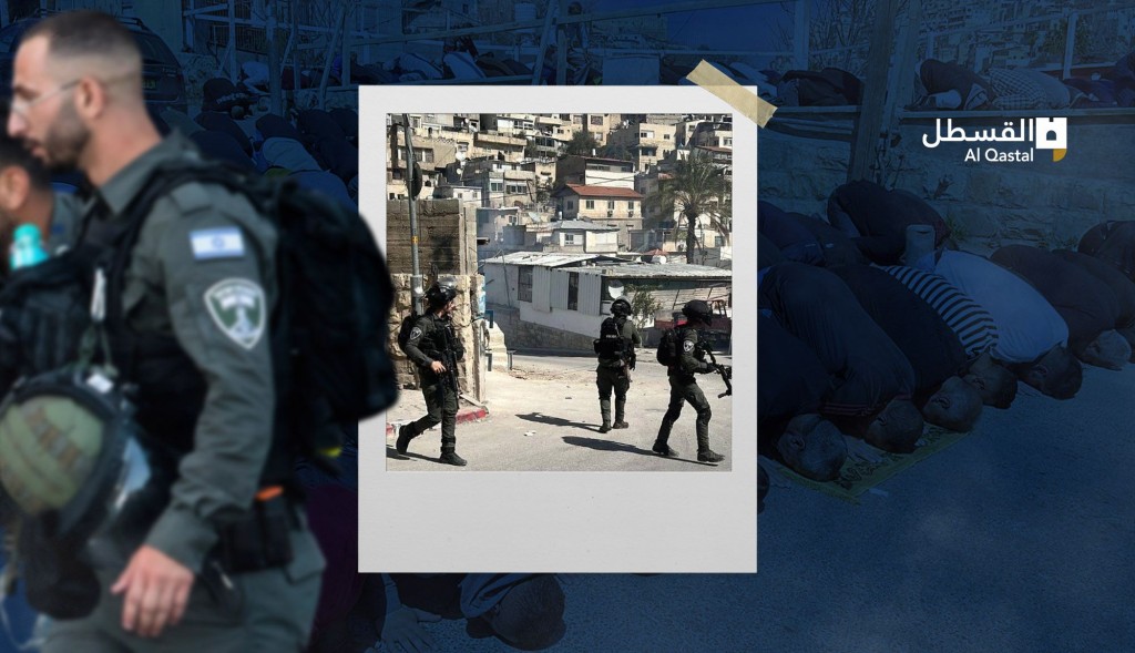 الاحتلال يعتدي على المصلين في بلدة سلوان المهددة بالتهجير